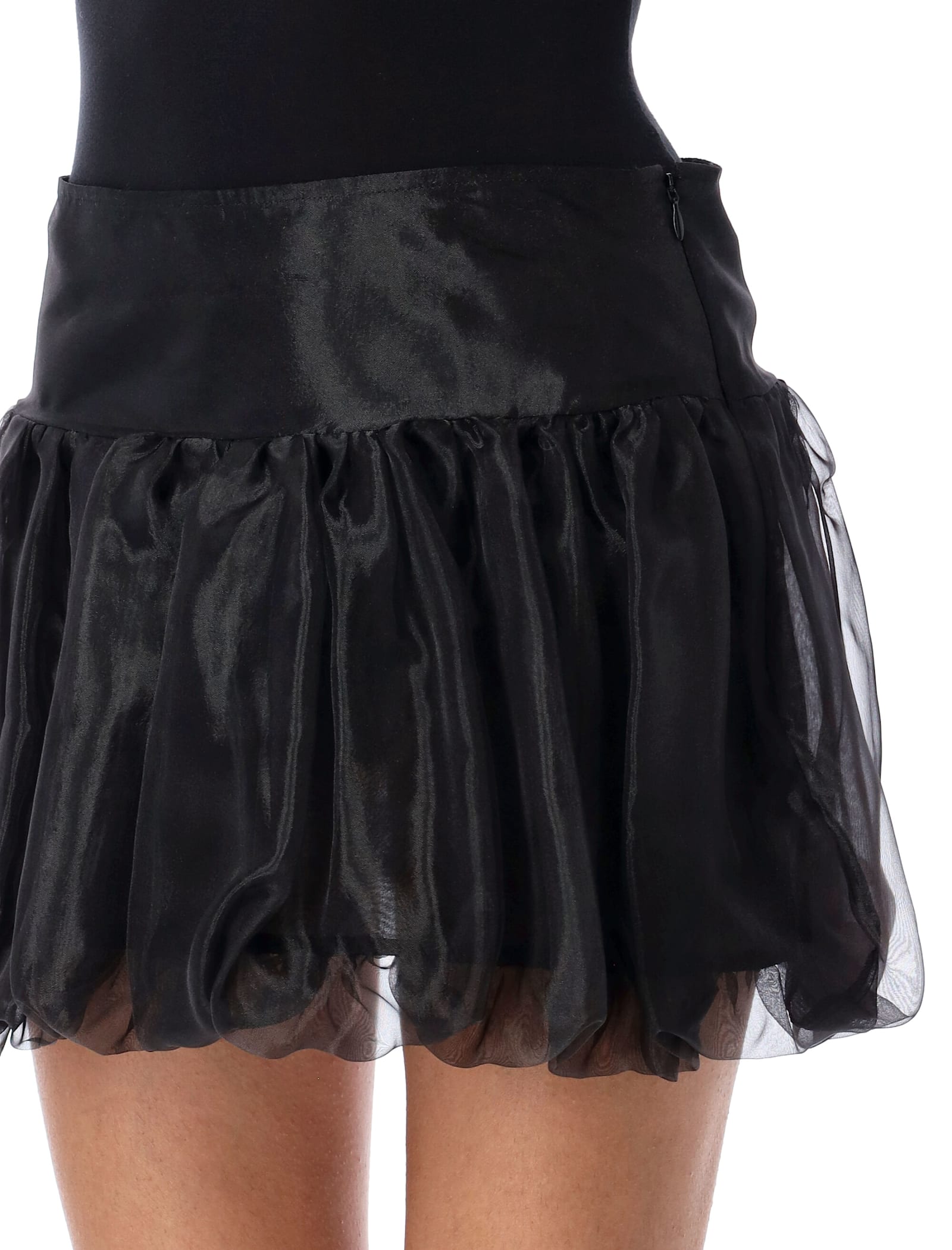 Shop The Garment The Beatrice Balloon Mini Skirt In Black