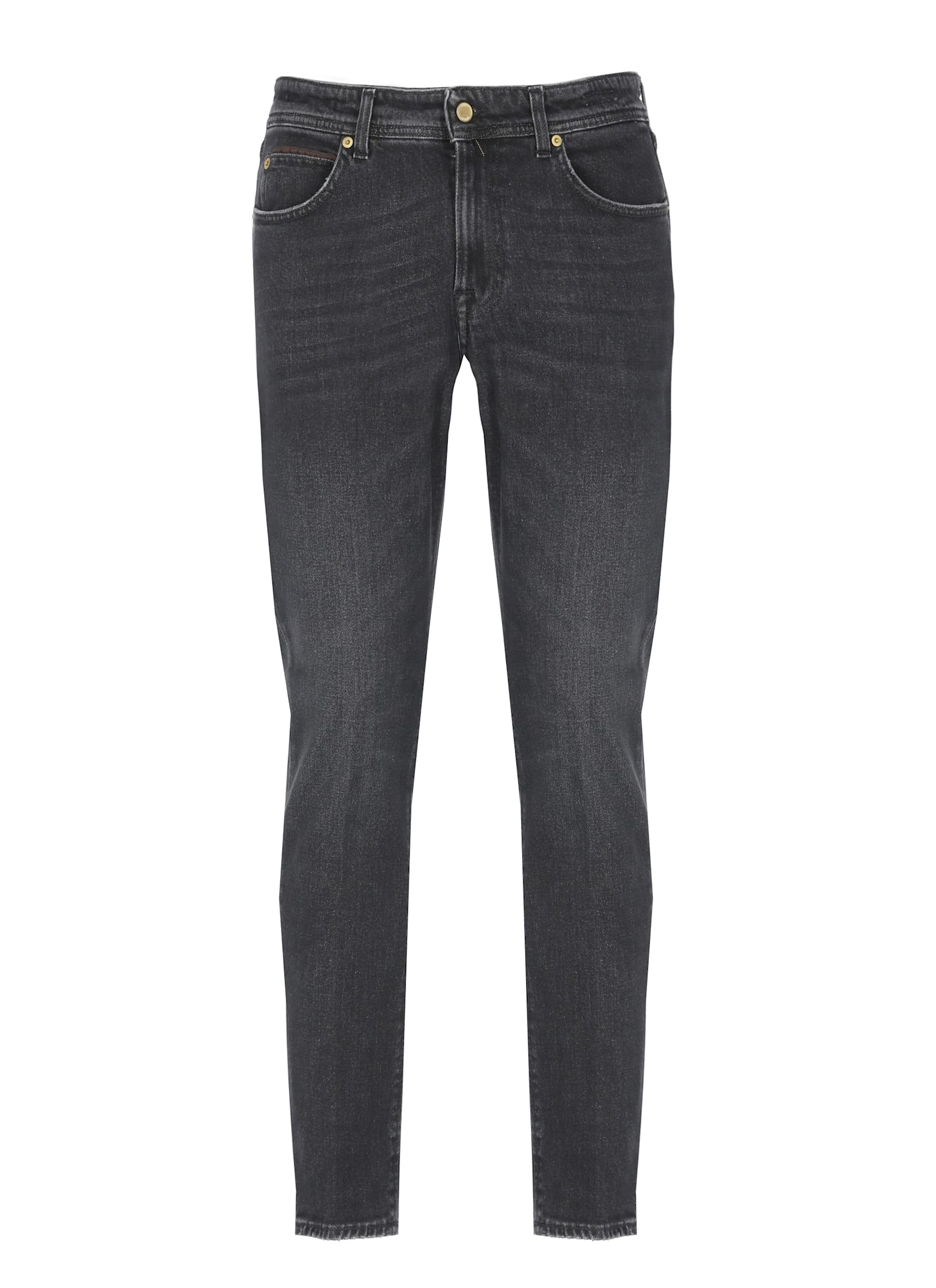 Briglia 1949 Five-pocket Trousers In Black