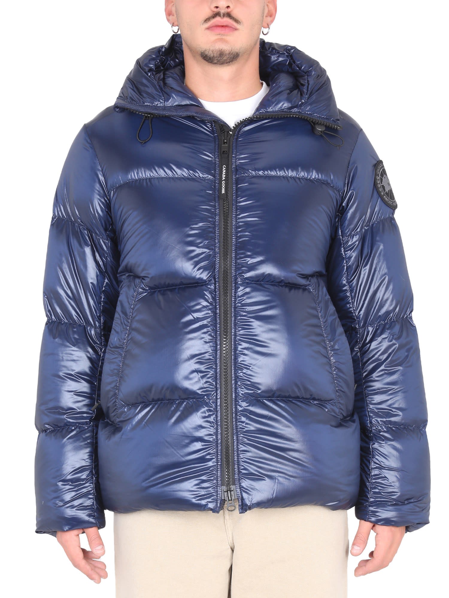 CANADA GOOSE DOWN JACKET WITH HOOD