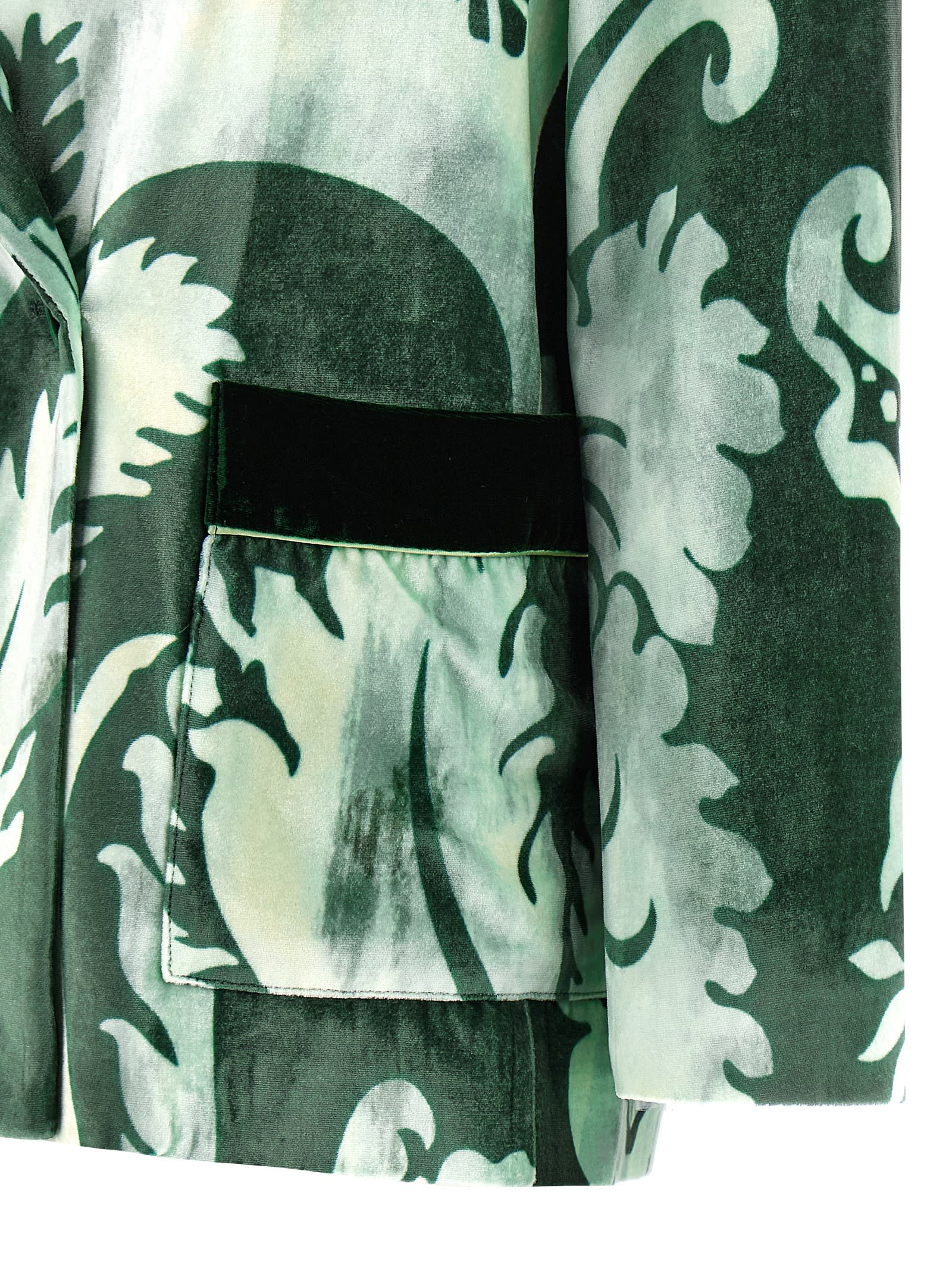F.r.s For Restless Sleepers Paisley-pattern Blazer In Multi