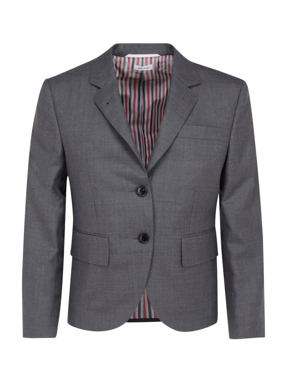 Shop Thom Browne Blazer Jacket In Grey