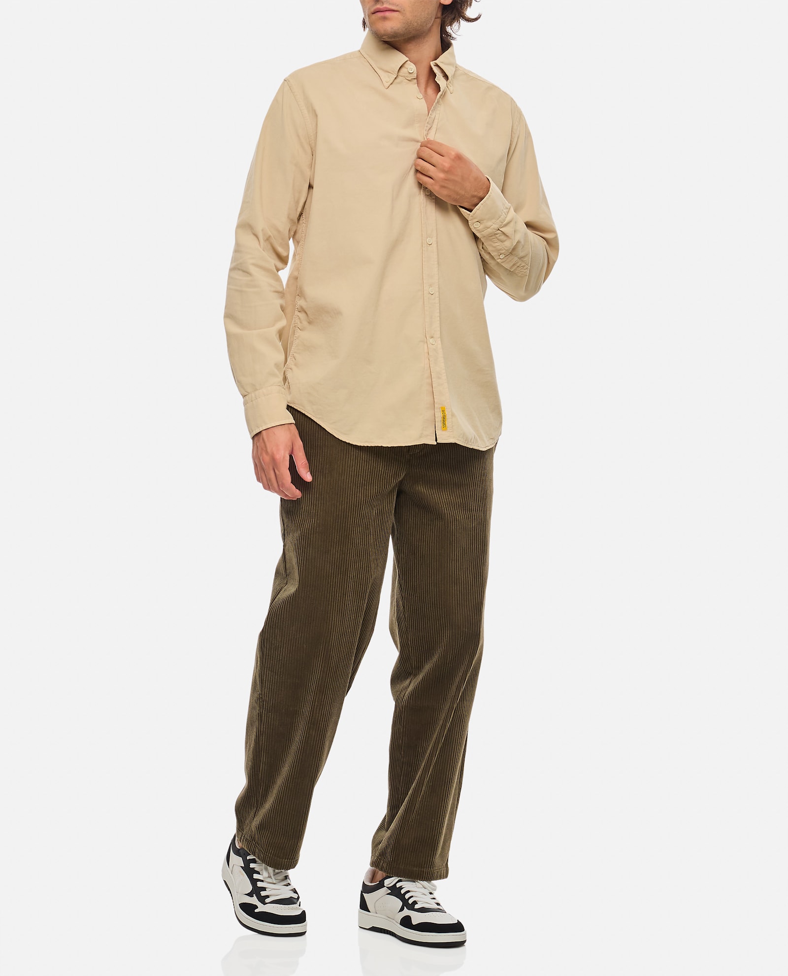 Bd Baggies Aloha Shirts Beige In Beige