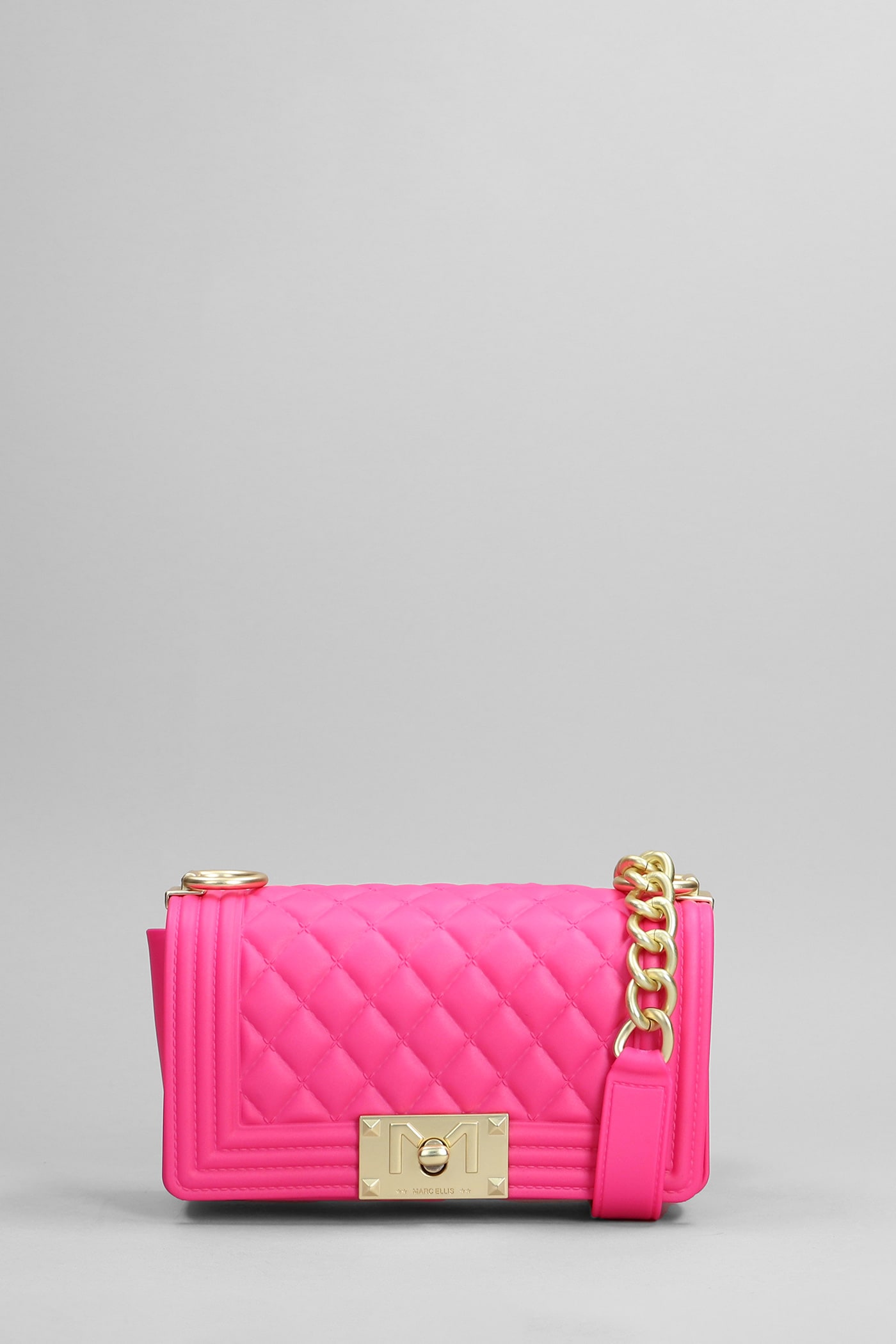 Marc Ellis Las Vegas Xs Shoulder Bag In Rose-pink Leather