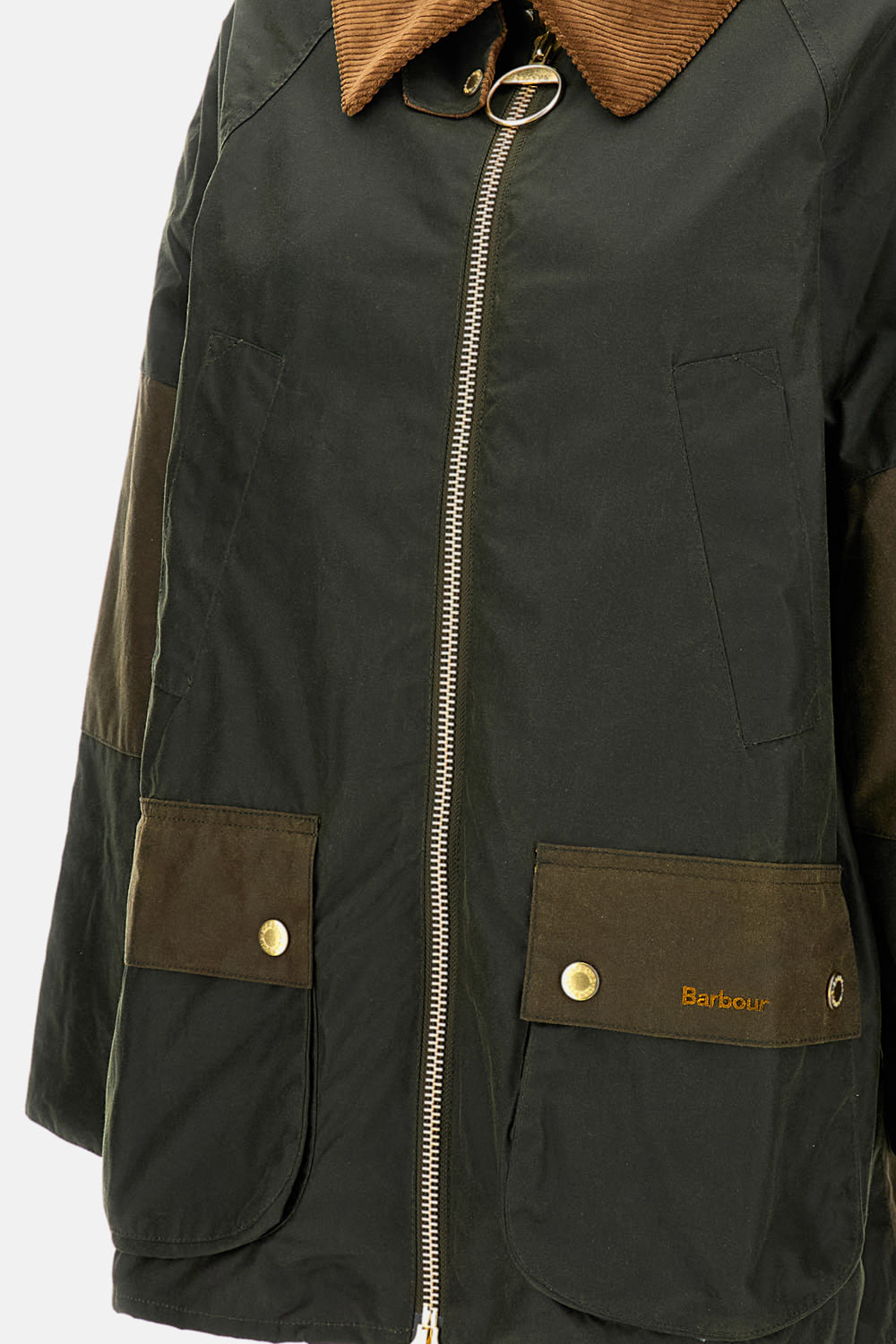 Barbour Cotton Jacket In Green