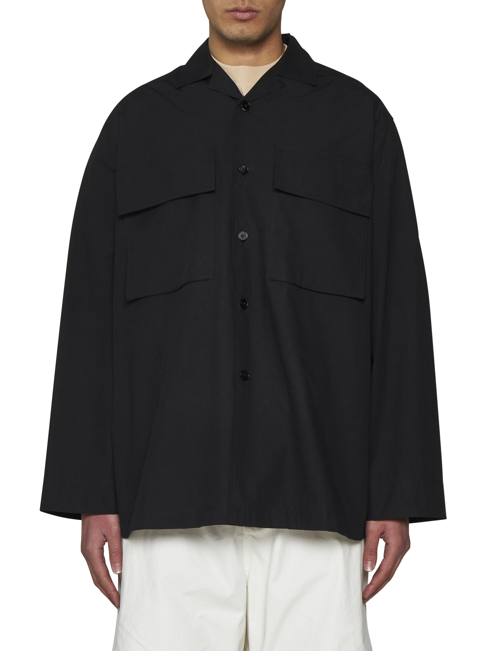 Shop Jil Sander Shirt In Black