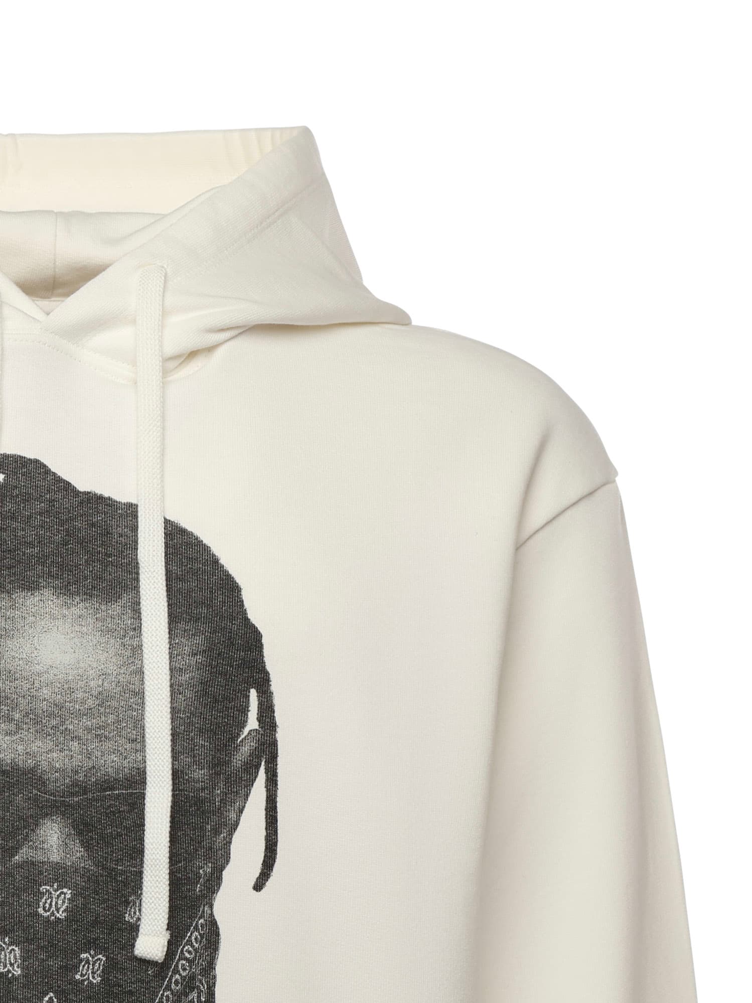 Ih Nom Uh Nit Printed Cotton Sweatshirt In Neutral