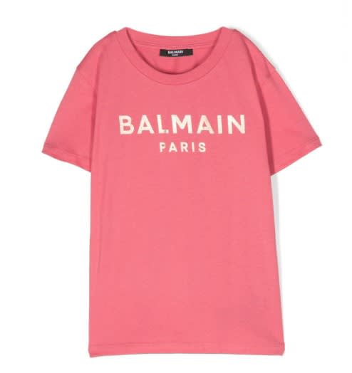 BALMAIN T-SHIRT WITH LOGO