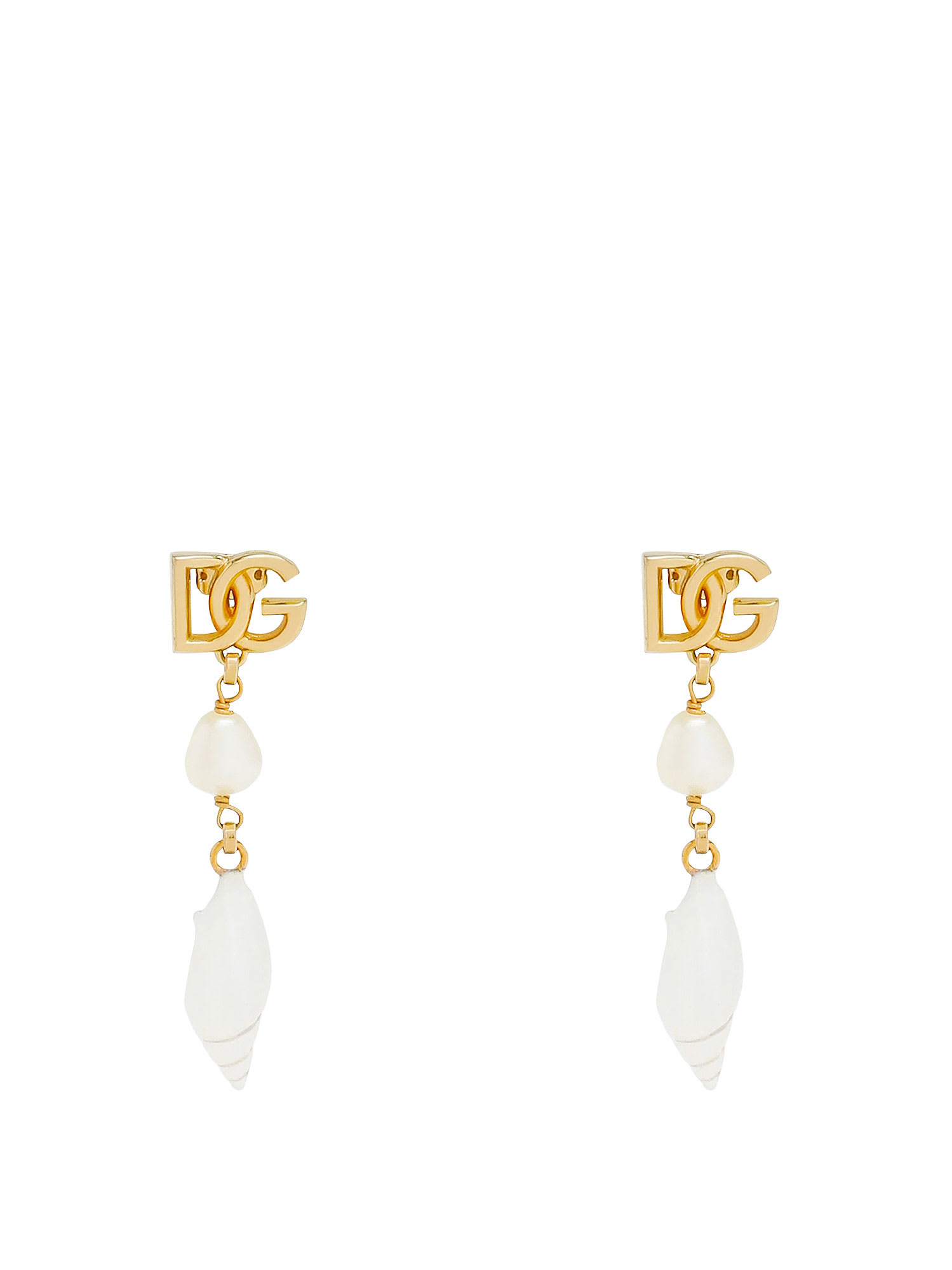 Shop Dolce & Gabbana Earrings In Gold