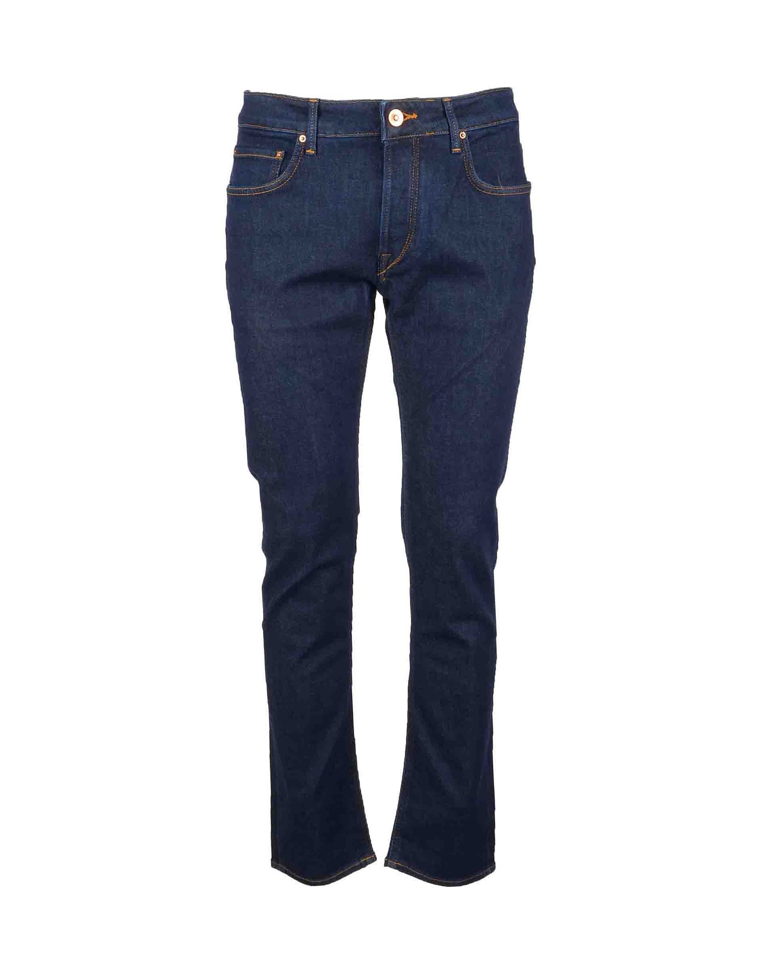 Hand Picked Mens Night Blue Jeans