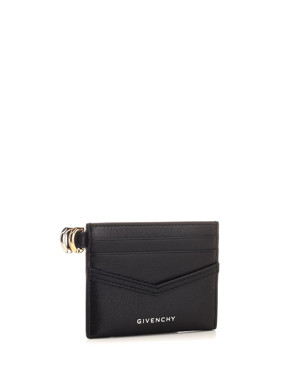 Shop Givenchy Voyou Card Holder In Black