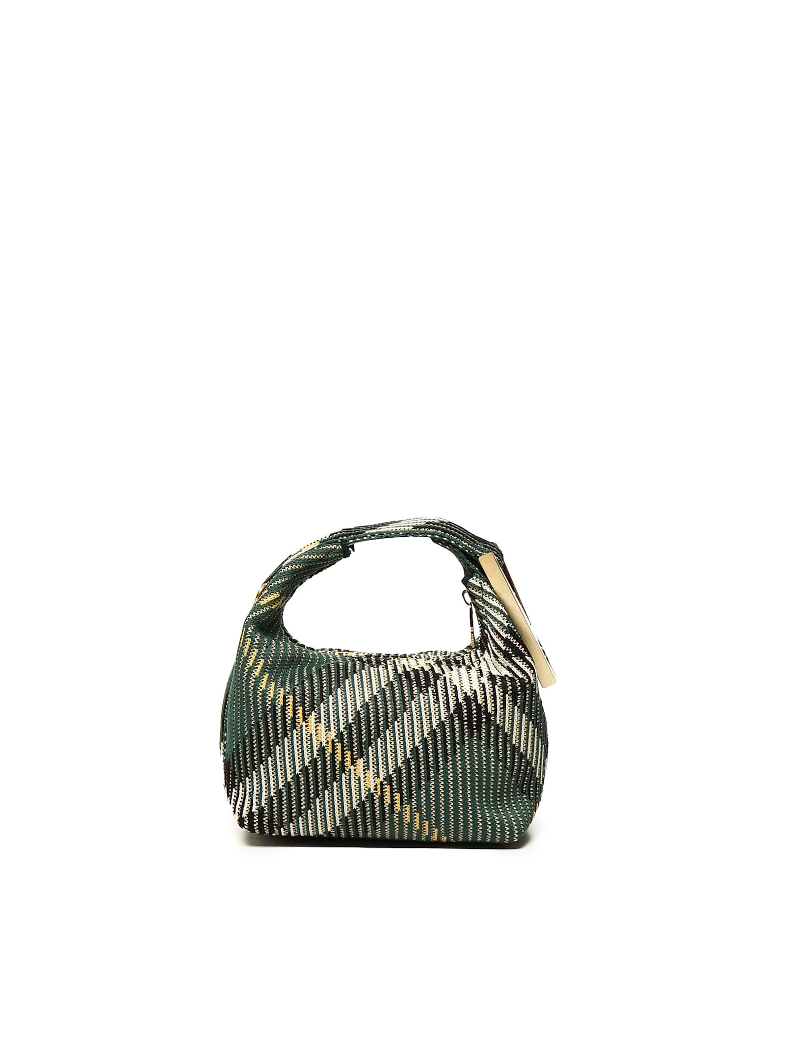 Shop Burberry Mini Peg Duffle Bag In Ivy