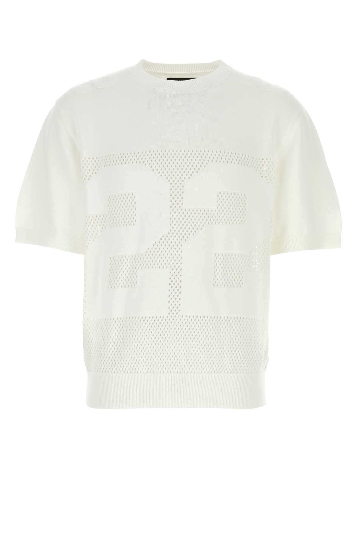 Shop Amiri White Cotton T-shirt