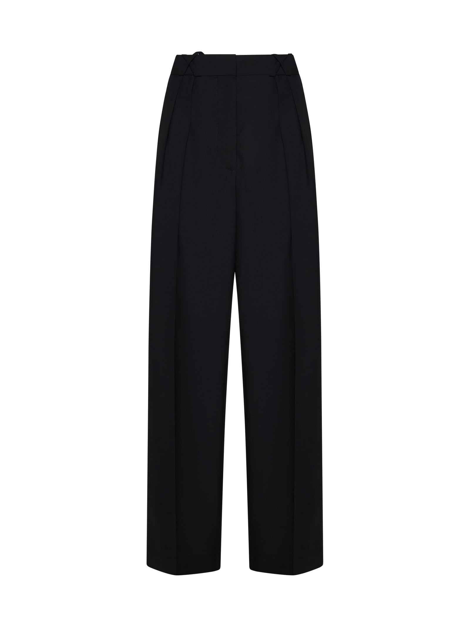 Shop Rohe Pants In Black