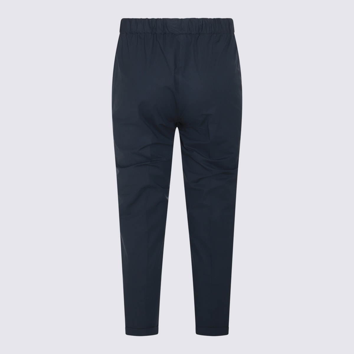Shop Antonelli Navy Blue Cotton Pants
