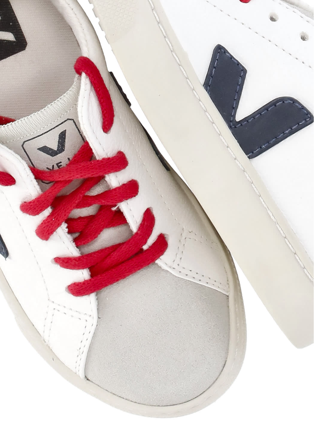 Shop Veja Esplar Sneakers In Red