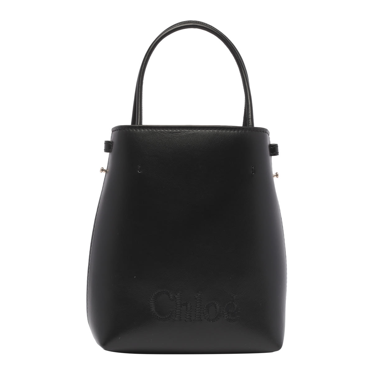 Shop Chloé Sense Micro Tote Bag In Black