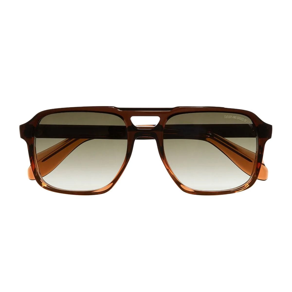 1394 03 Fireburst Grad Brown Sunglasses