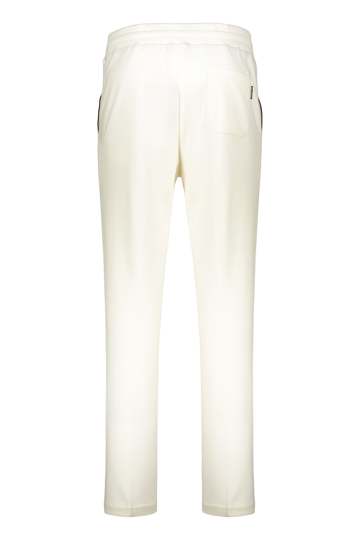 Moorer White Pants Made Of Virgin Wool In White