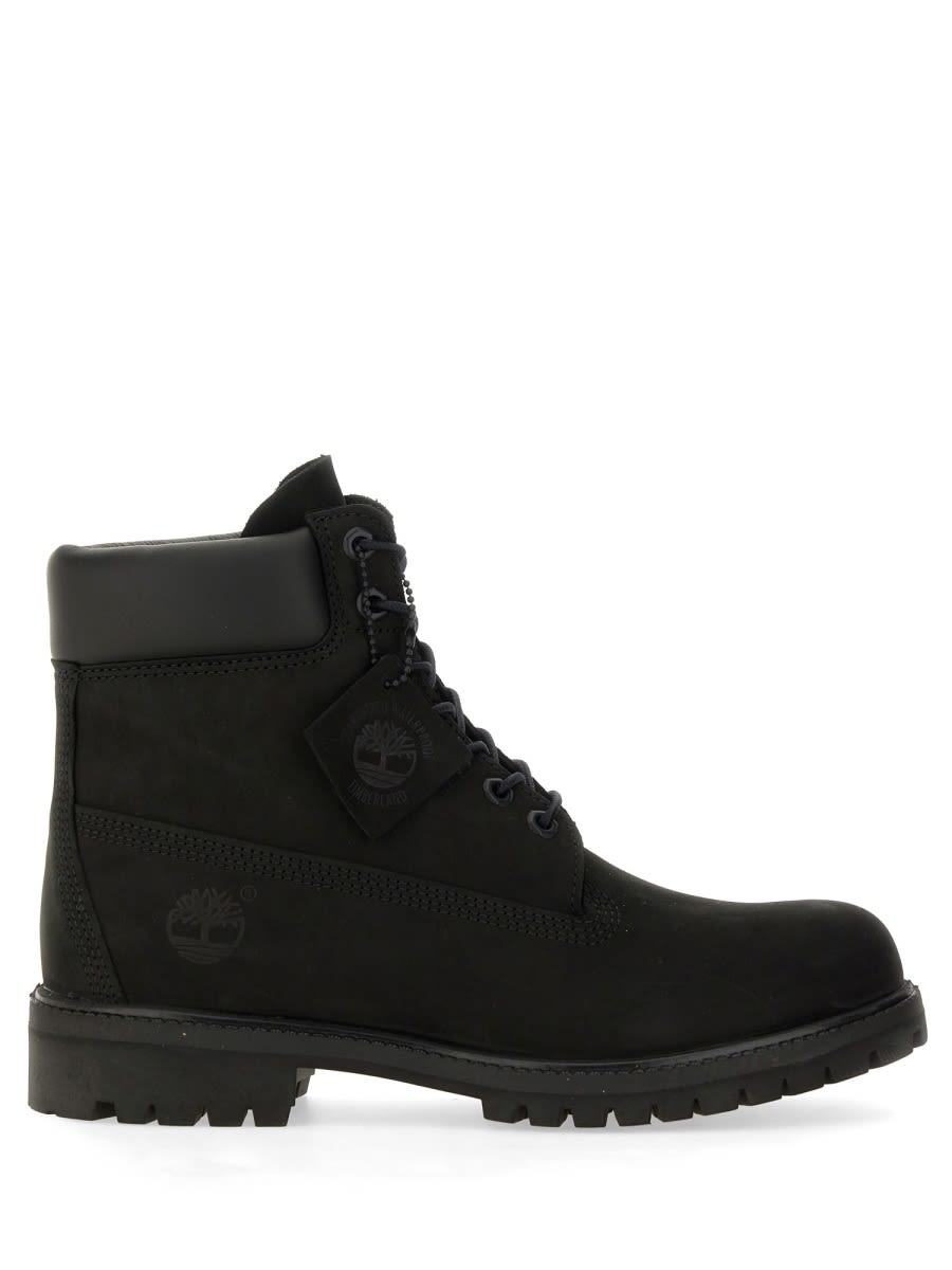 Shop Timberland ® Waterproof Lace-up Boot In Black