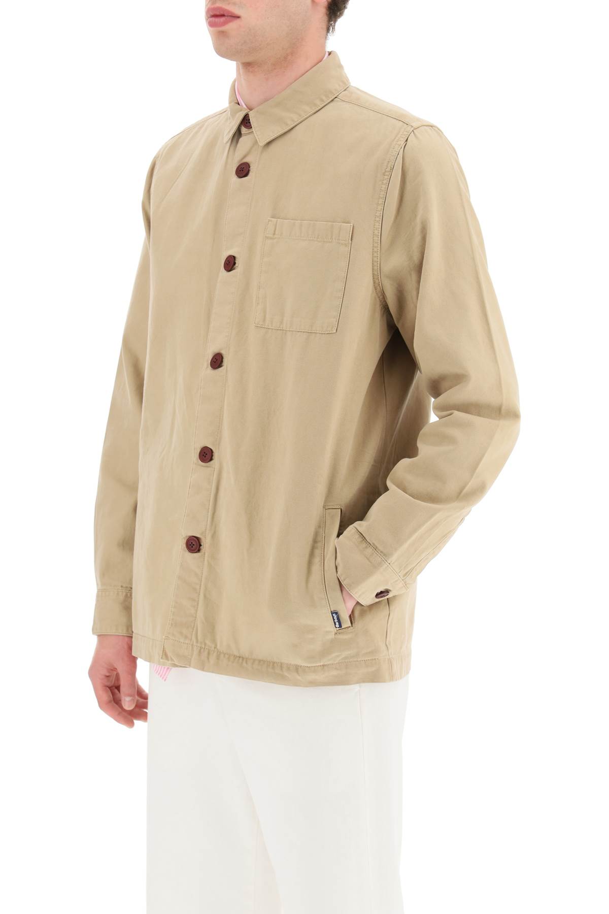 BARBOUR WASHED OVERSHIRT JACKET