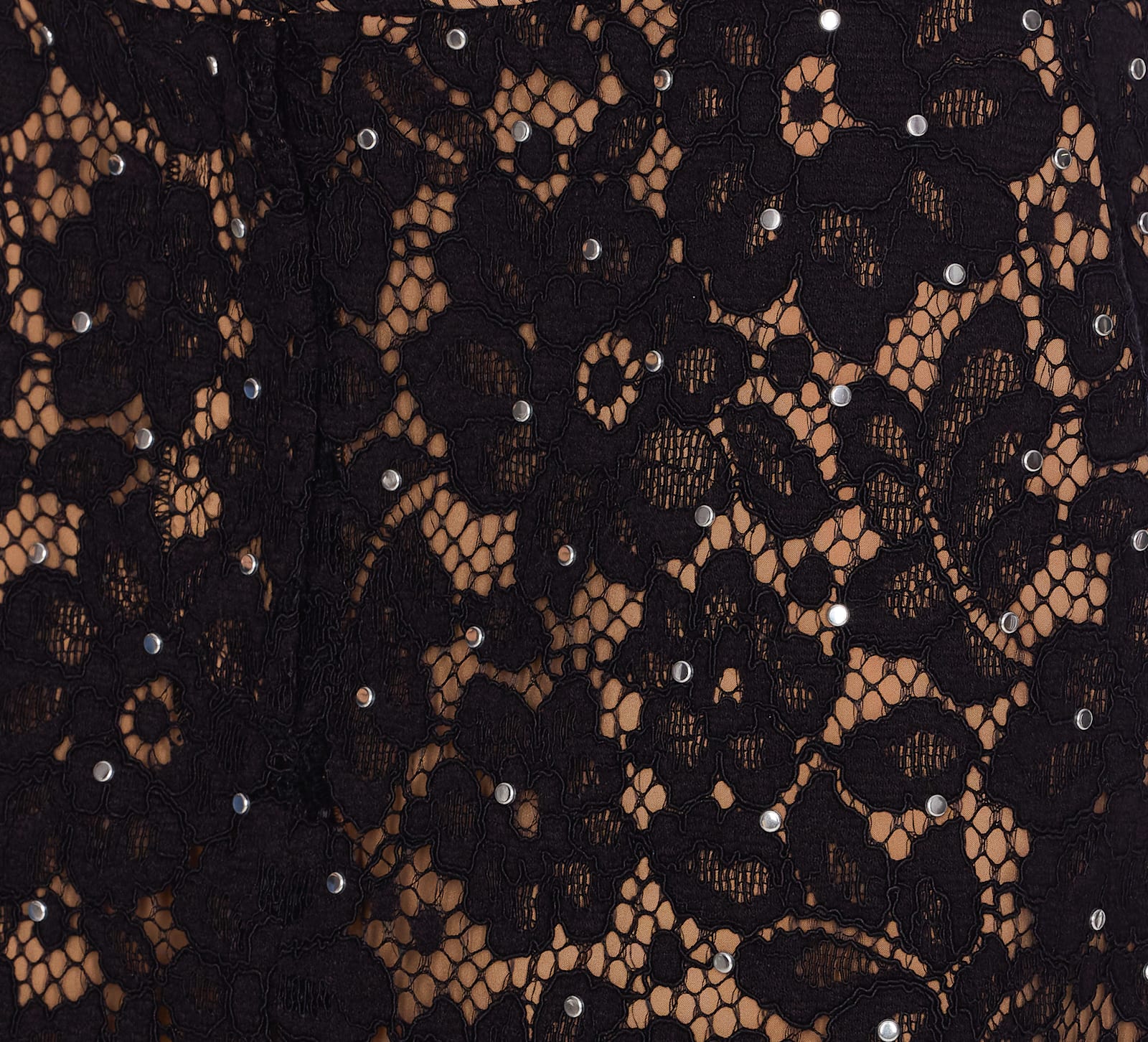 Michael Michael Kors Lace Skirt In Black
