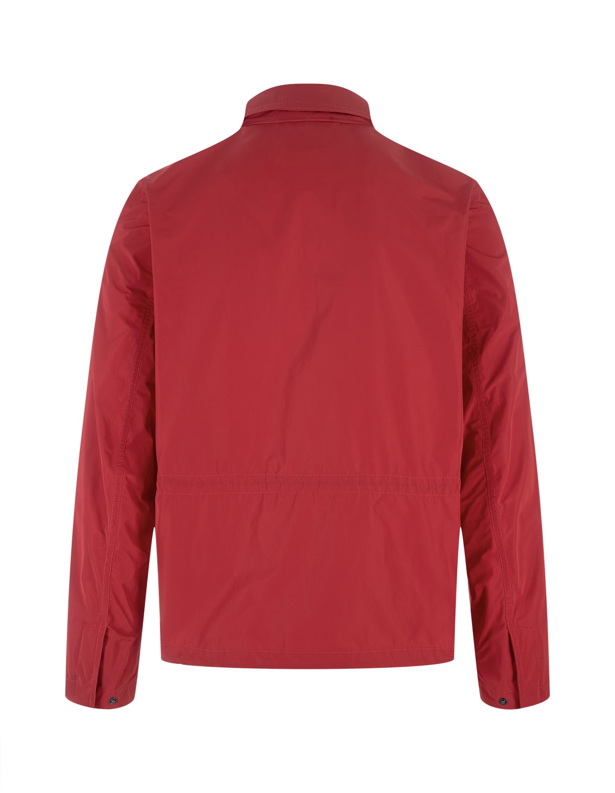 Shop Aspesi Stringa Jacket In Red Taffeta In Rosso
