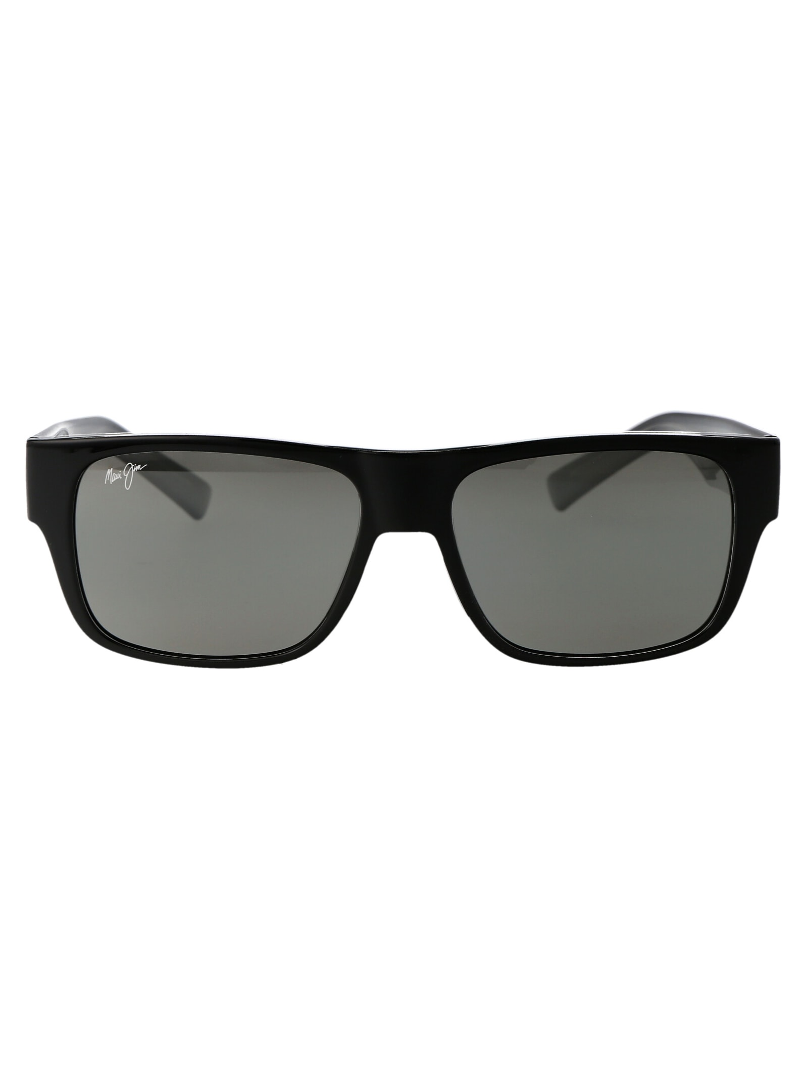 Maui Jim Keahi Sunglasses In 02 Grey Black Gloss