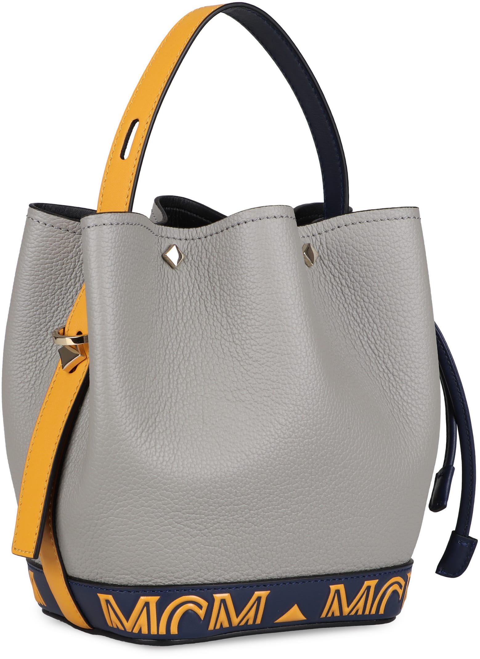 mcm grey tote