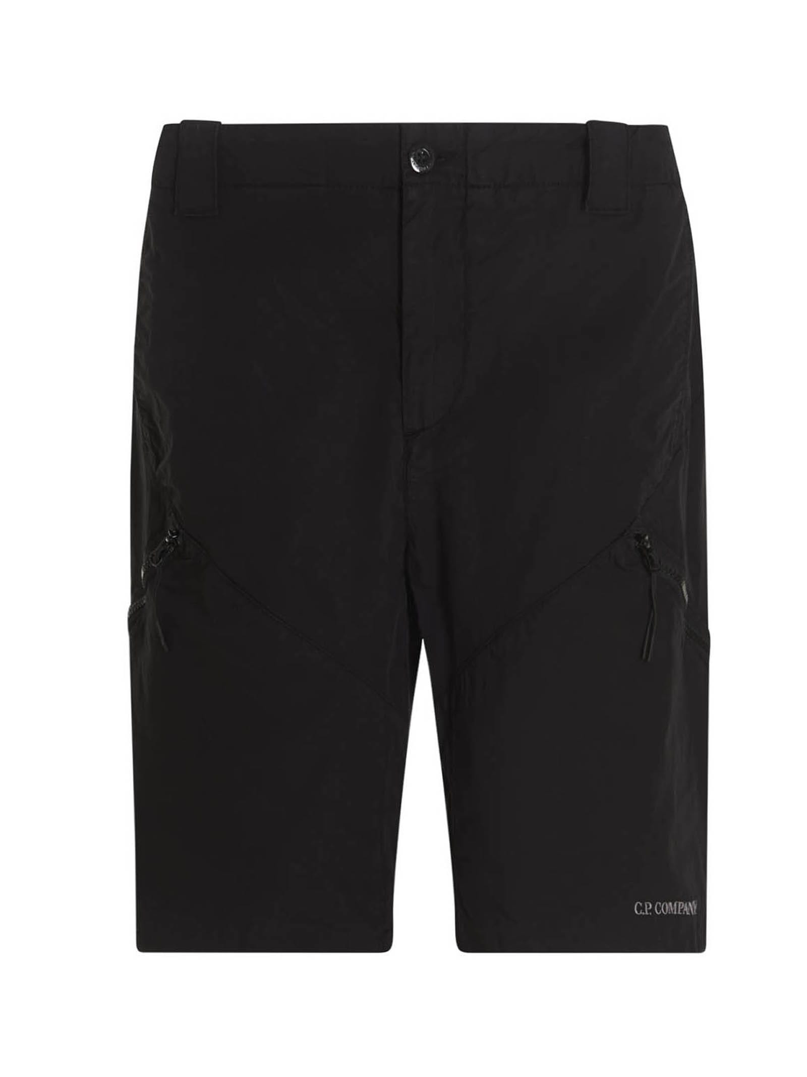 C.P. Company Ripstop Cotton Bermuda Shorts