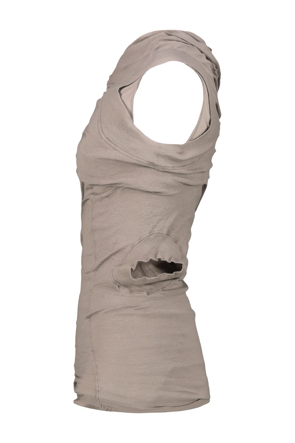 Rick Owens Hollywood Banana Top Clothing In Dust