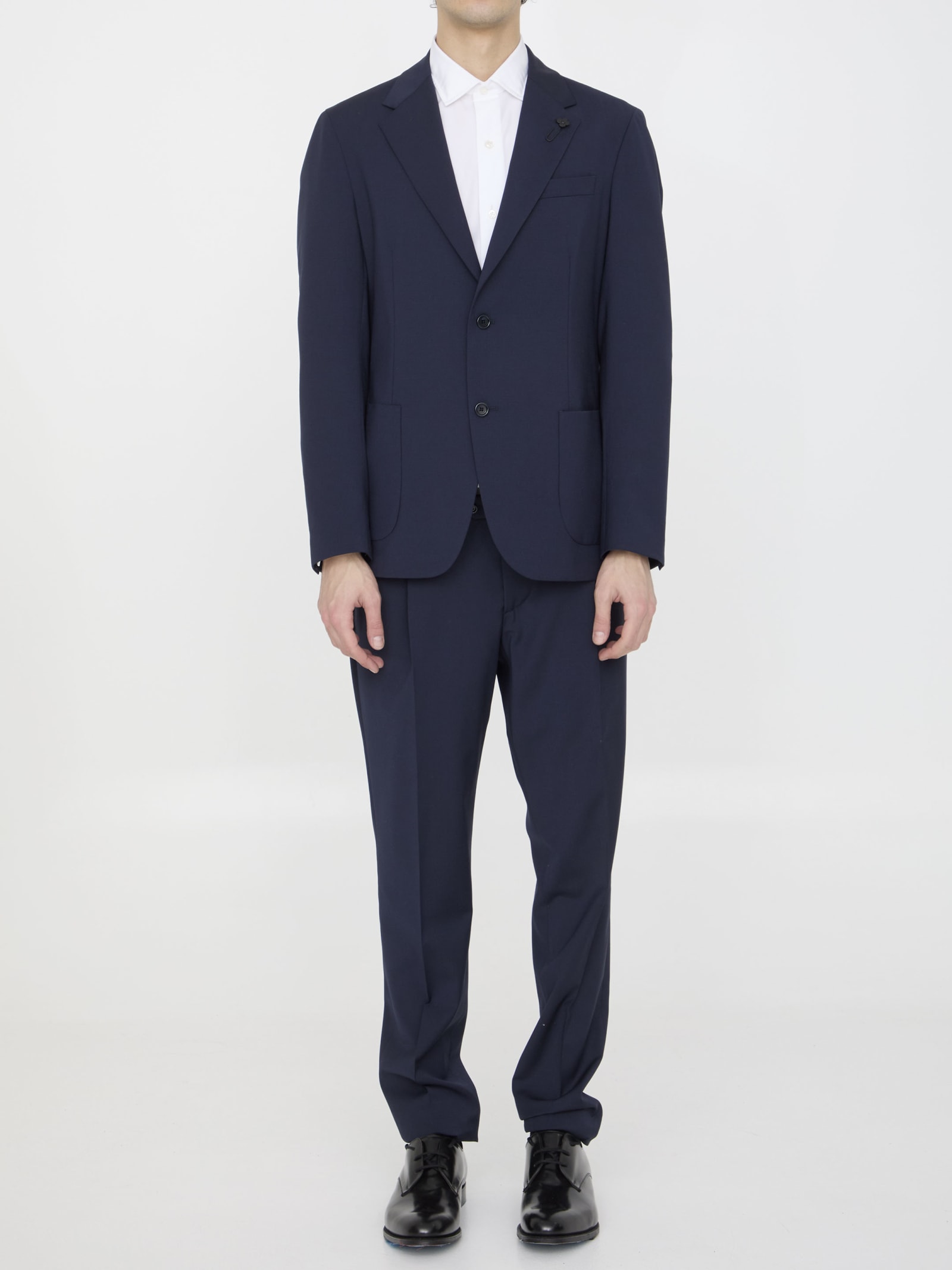 Lardini Two-piece Suit In Blue