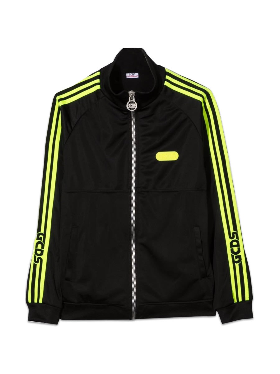 Gcds Triacetate Jacket Boy In Black