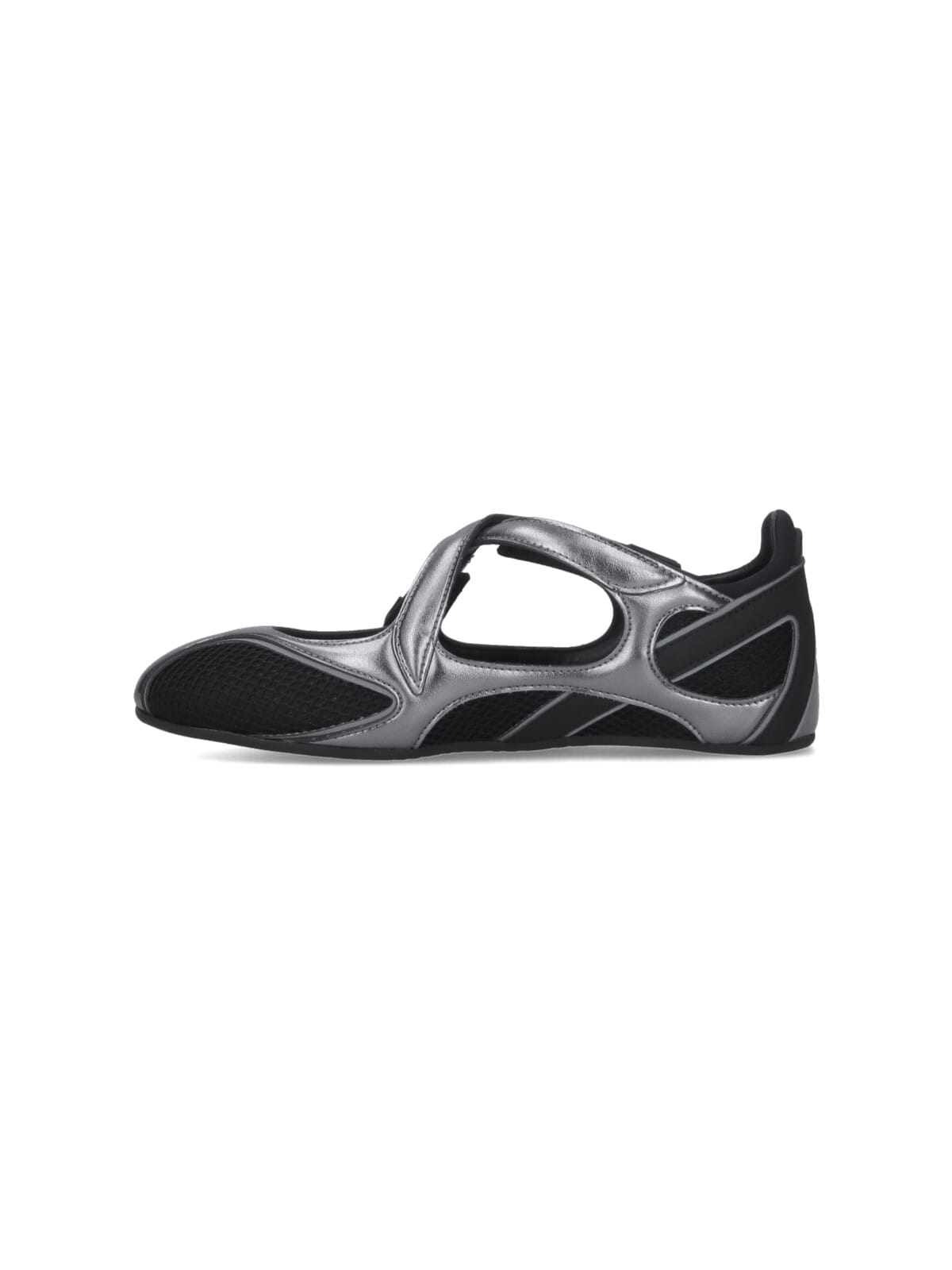 Attico Floor 01 Flat Ballet Flats In Multi