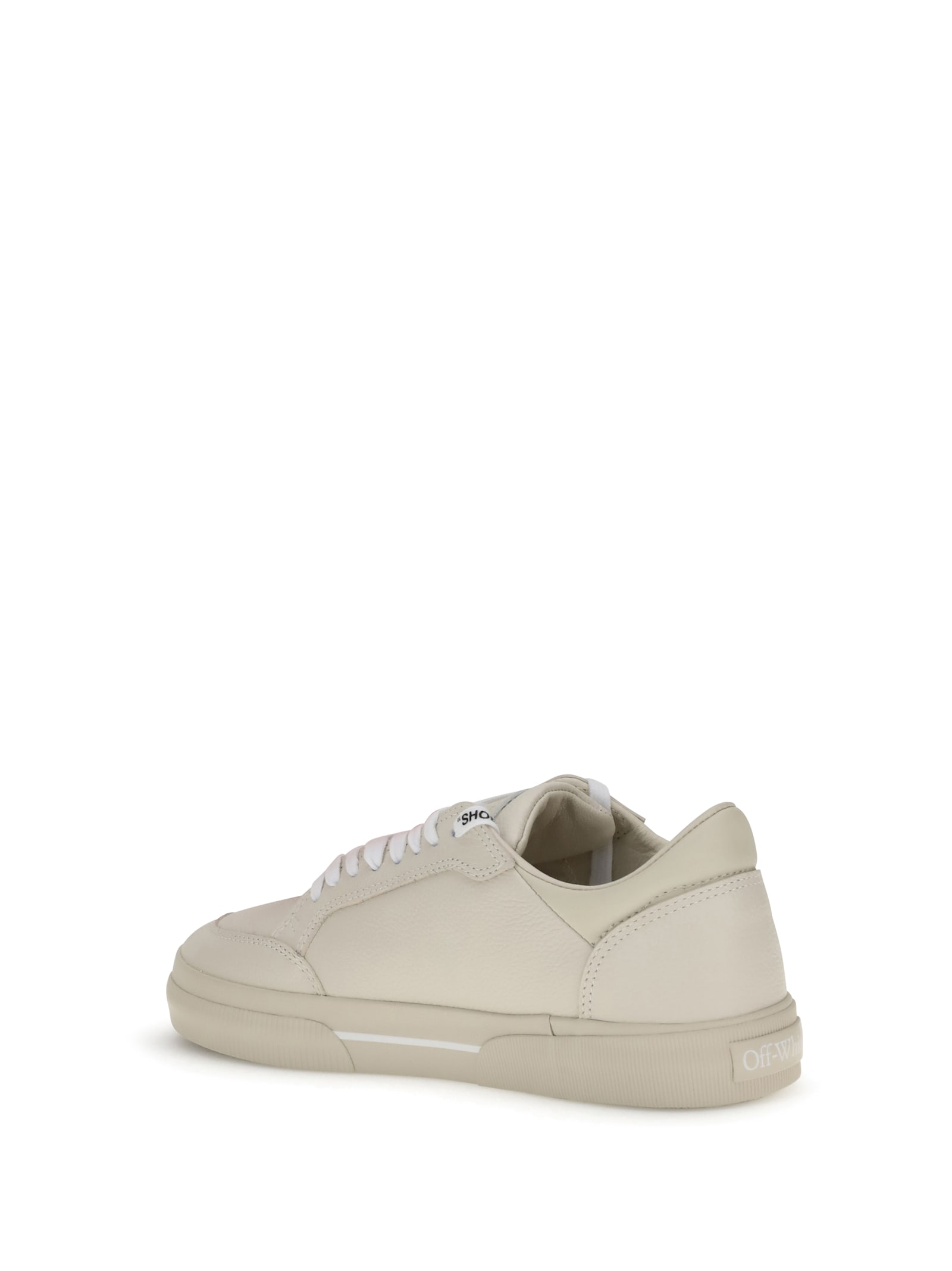 Off-white Vulcanized Arrow-logo Low Sneakers In White