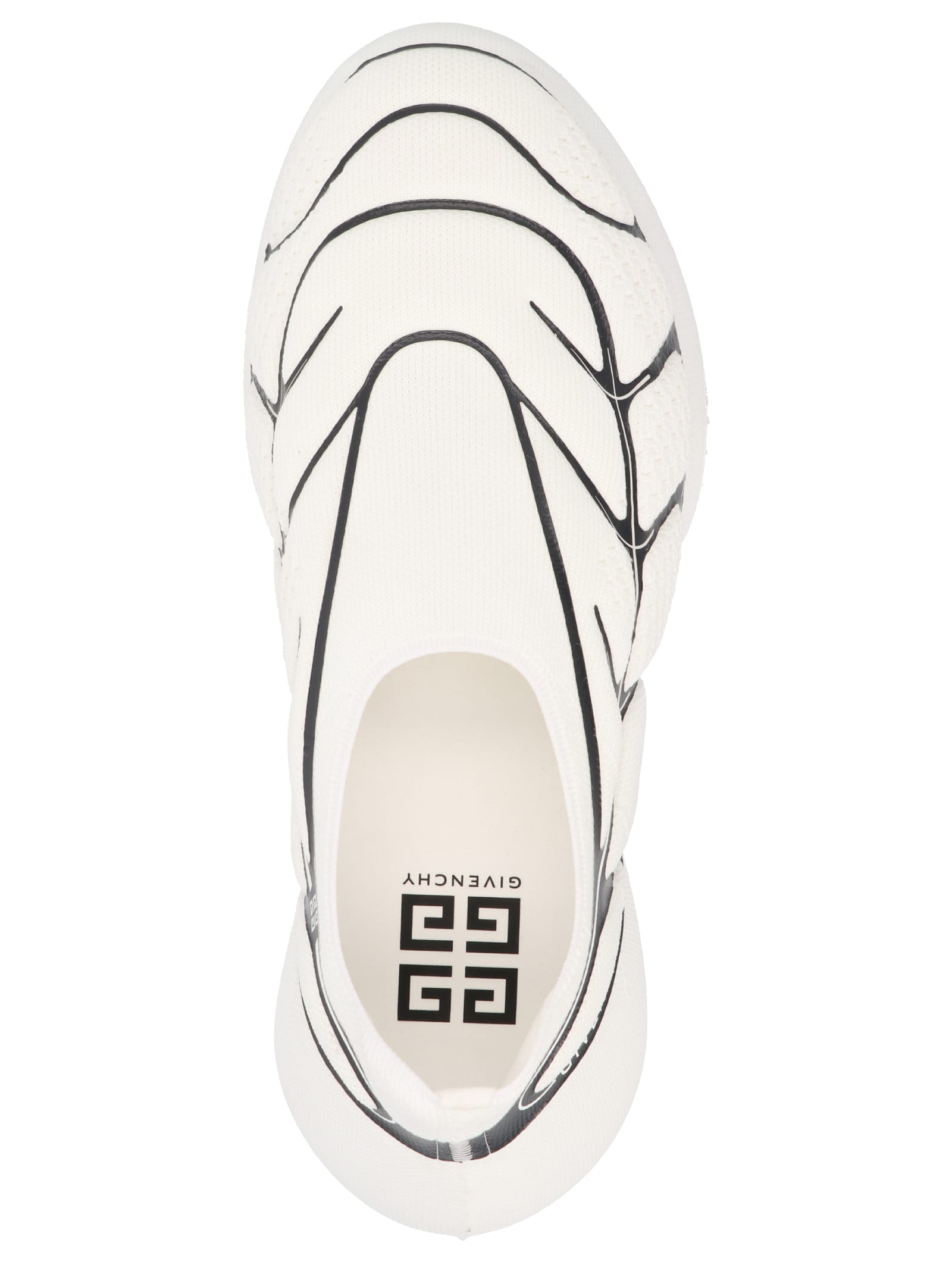 Shop Givenchy Tk-360 Sneakers In White/black