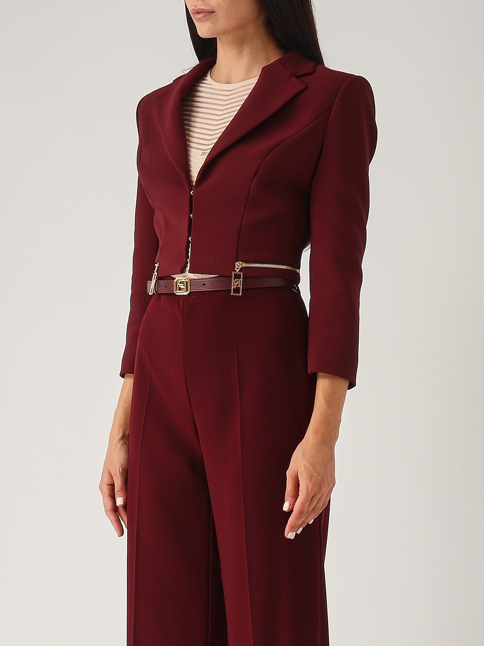 ELISABETTA FRANCHI POLIESTER BLAZER 