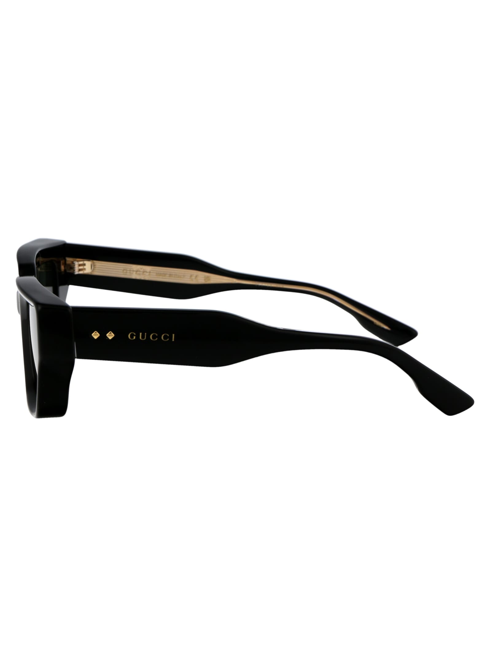 Shop Gucci Gg1529s Sunglasses In 001 Black Black Grey