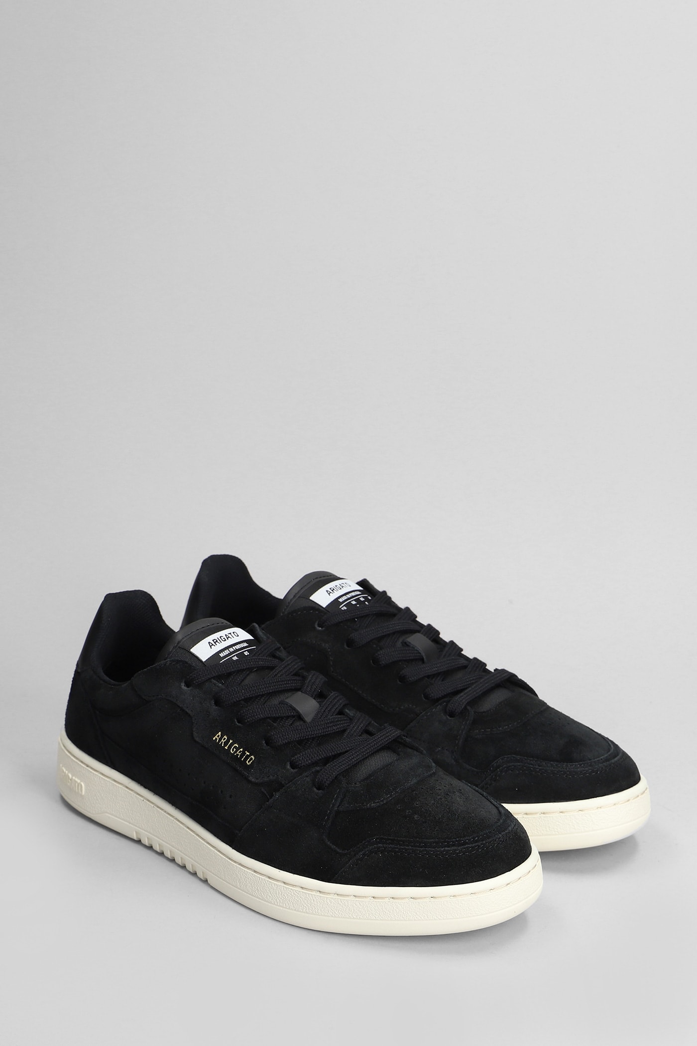 Shop Axel Arigato Dice Lo Sneaker Sneakers In Black Suede