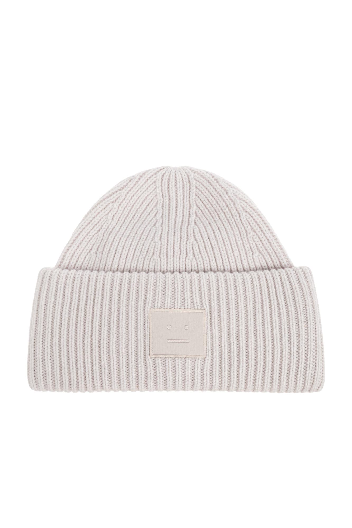 Acne Studios Wool Hat With Logo