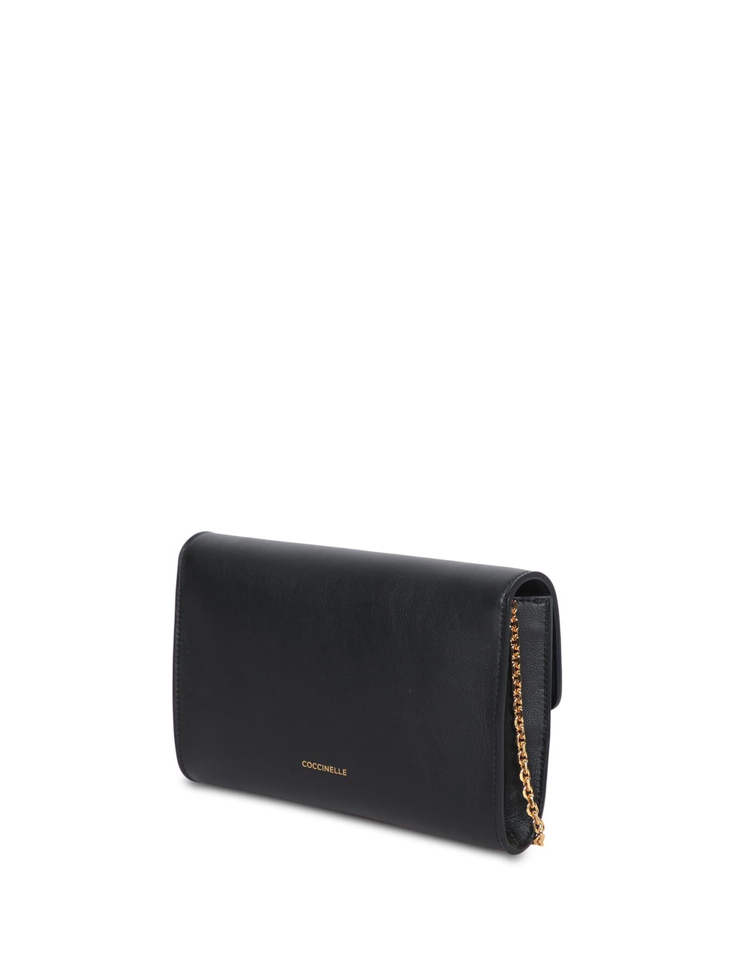 Shop Coccinelle Magie Pouch Black Shoulder Bag