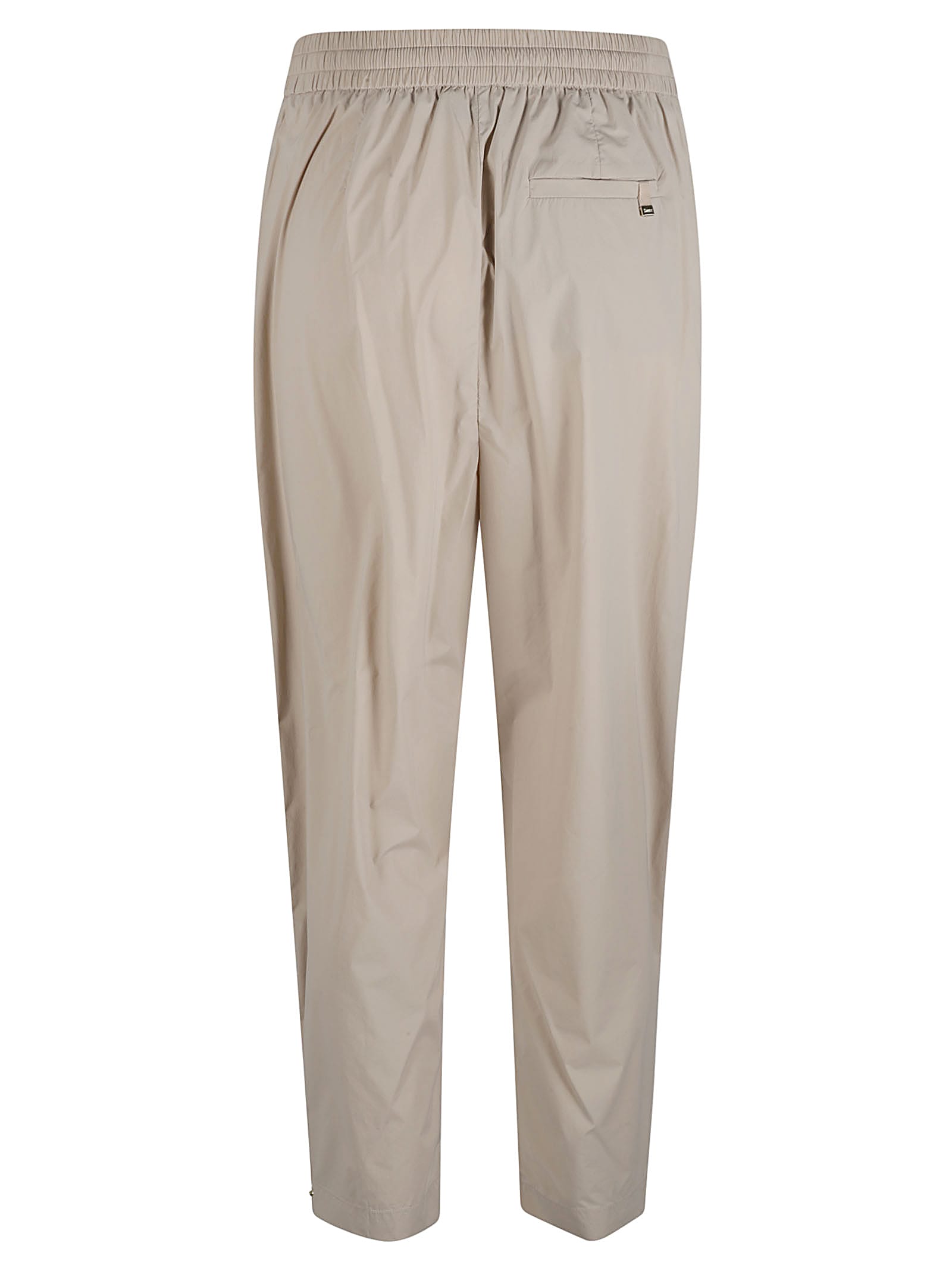 Herno Draw Stringed Trousers In Nuovo Chantilly