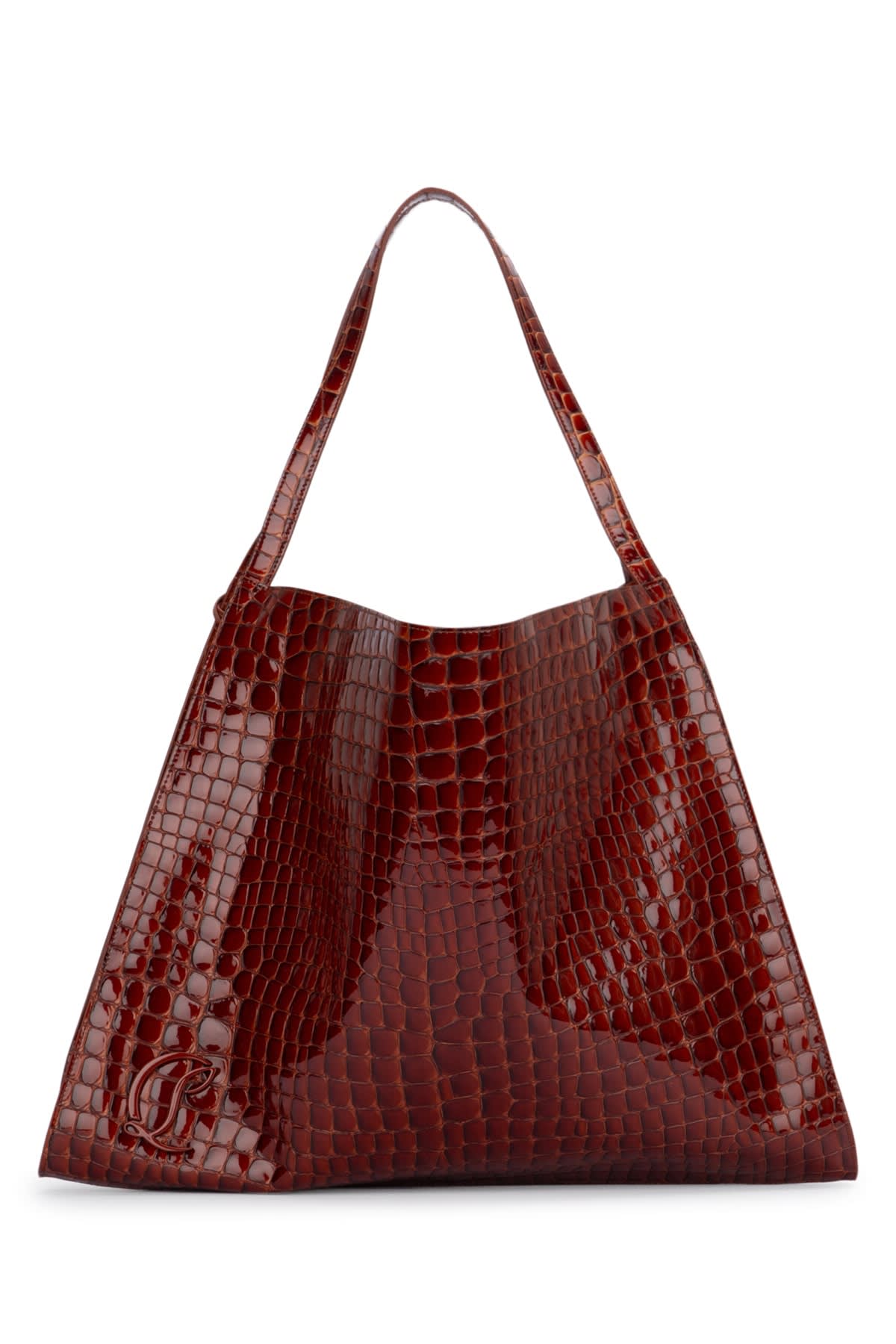 Shop Christian Louboutin Borsa In Acajouacajouacajouacajou