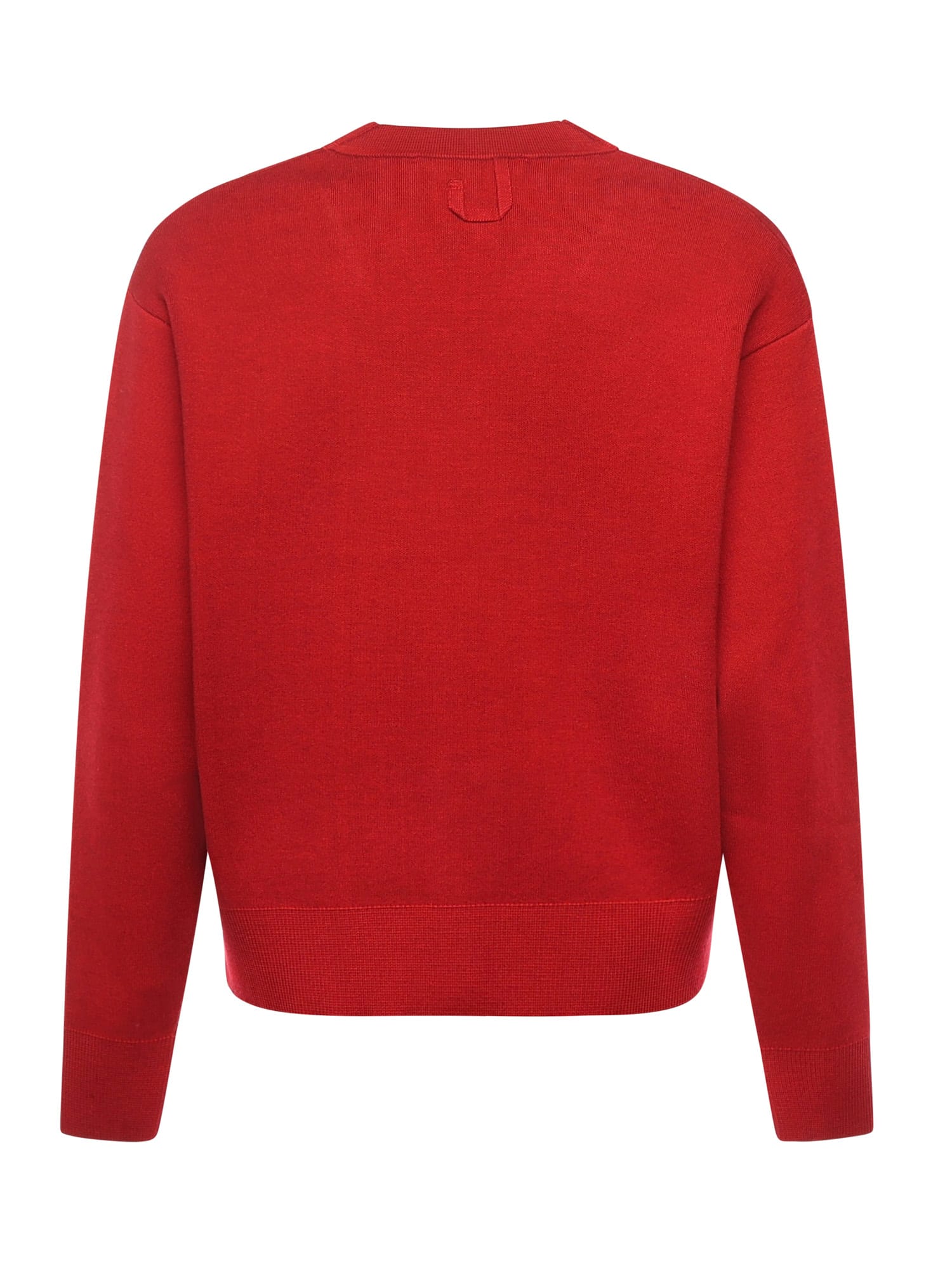 Jacquemus Le Cardigan Doppio Wool Blend Cardigan In Red