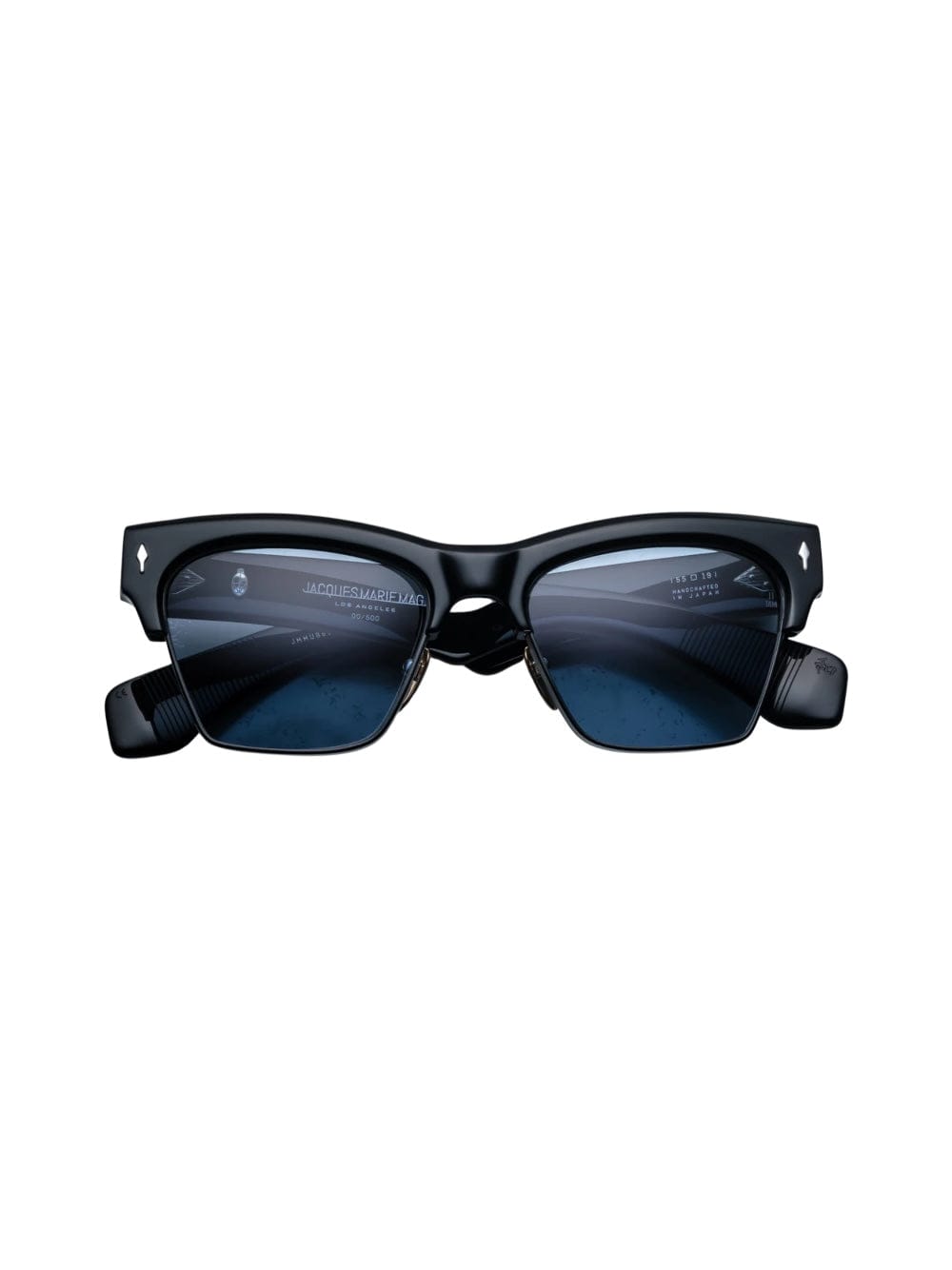 Jacques Marie Mage Bugsy Sunglasses In Blue