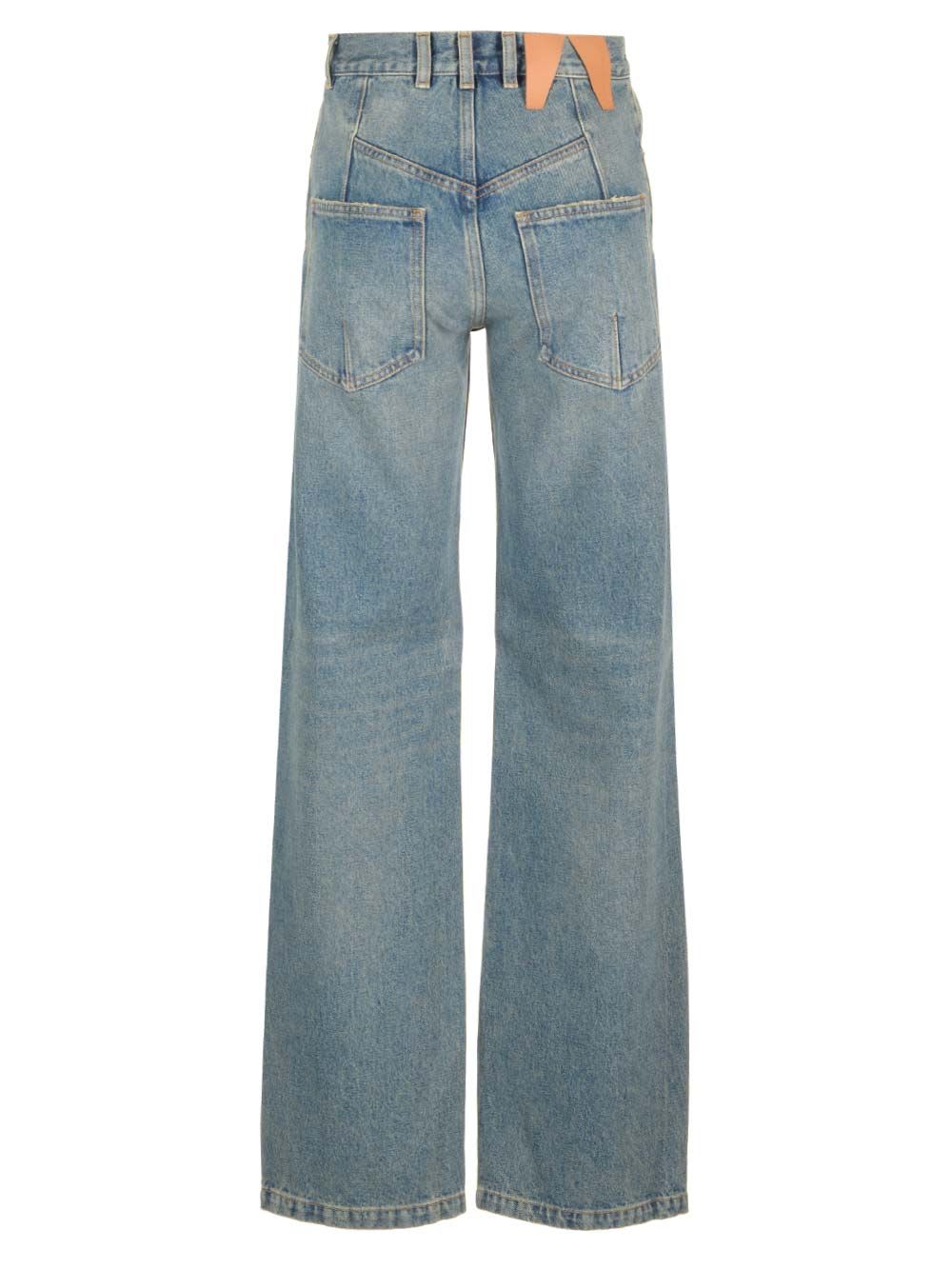 Shop Darkpark Lu Jeans In Blue