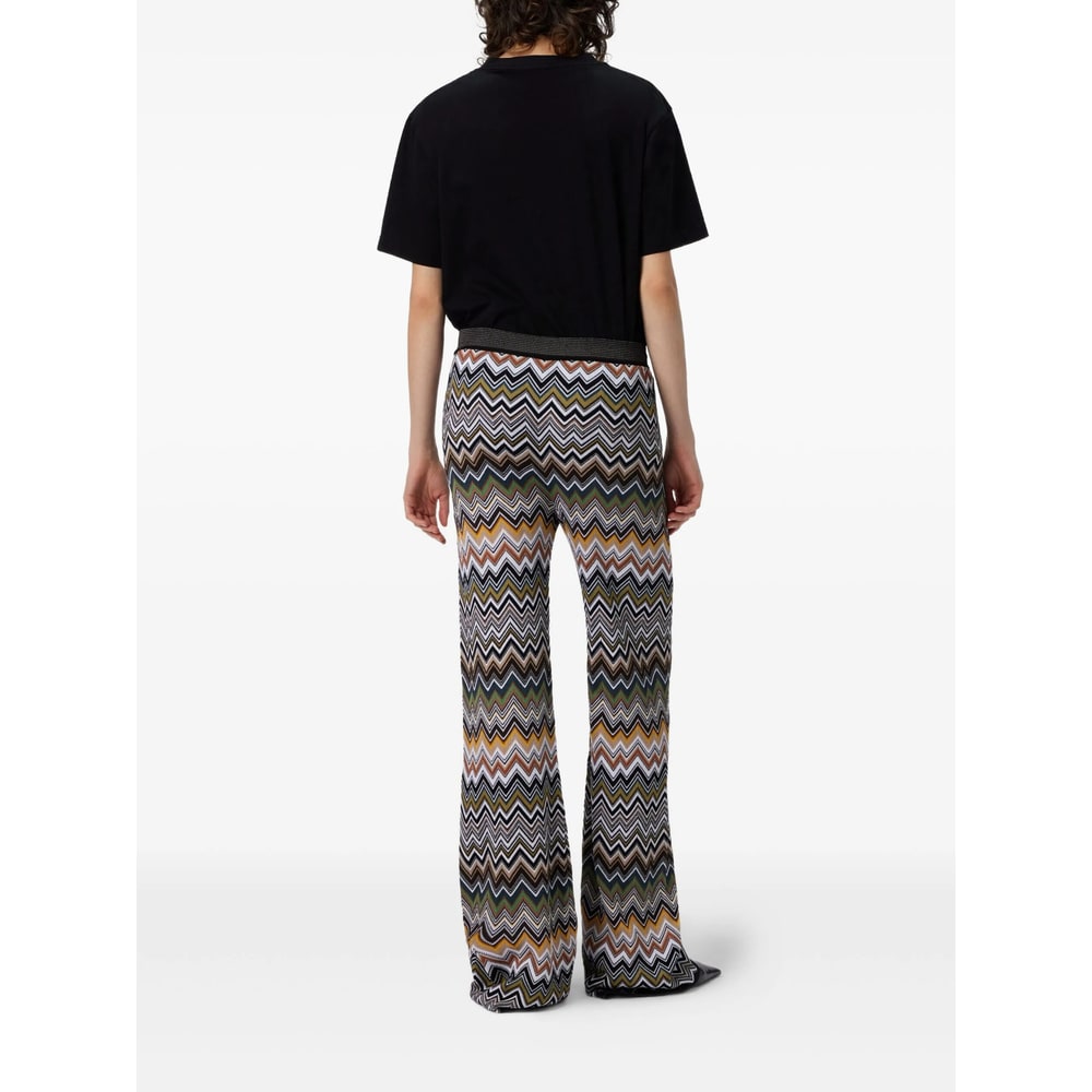 Missoni Lange Hose Mit Chevronmuster In Multi