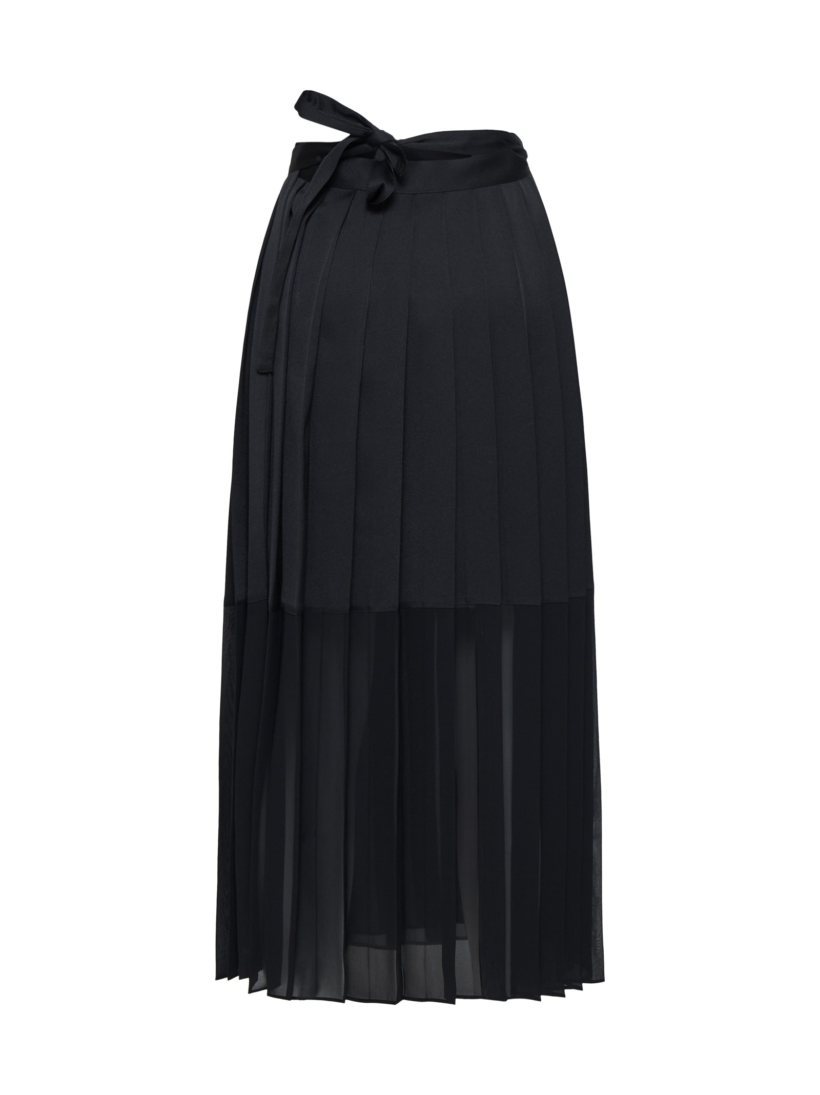 Shop Fabiana Filippi Skirt In Black