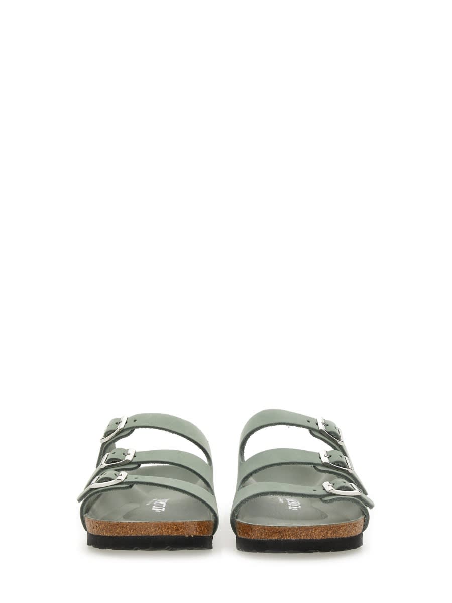 Birkenstock Florida Fresh Pure Sage Sandal In Green
