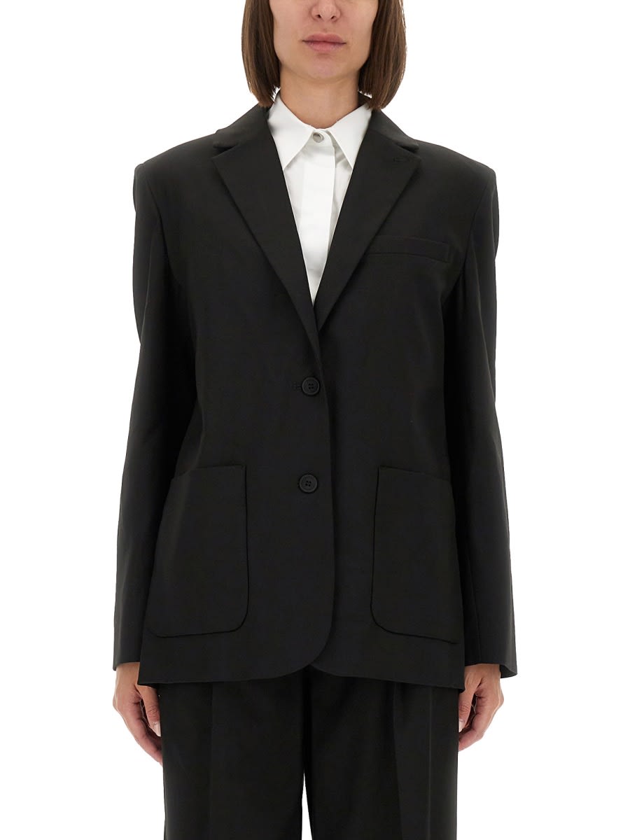 The Garment Pluto Blazer With Bow In Black
