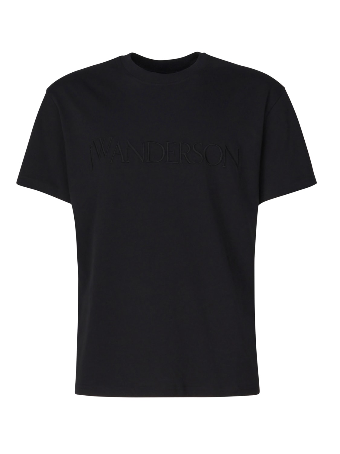 Shop Jw Anderson T-shirt With Embroidery In Black